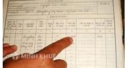 Mẫu sổ địa chính (điện tử) phần đăng kí thử đất (Mẫu số 01/ĐK)