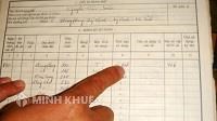 Mẫu sổ địa chính (điện tử) phần đăng kí thử đất (Mẫu số 01/ĐK)