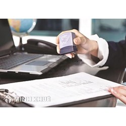 Mẫu thông báo về việc sử dụng mẫu con dấu của doanh nghiệp (chi nhánh, văn phòng đại diện)