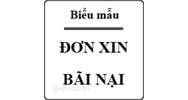 Mẫu đơn bãi nại vụ án hình sự, giảm nhẹ hình phạt mới nhất