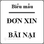 Mẫu đơn bãi nại vụ án hình sự, giảm nhẹ hình phạt mới nhất