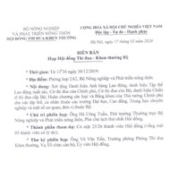 Mẫu biên bản họp hội đồng thi đua khen thưởng cơ sở (mẫu số 2) đối với ngành tư pháp.