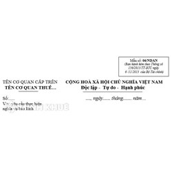Mẫu giấy yêu cầu thực hiện nghĩa vụ bảo lãnh (Mẫu số 06/NDAN)
