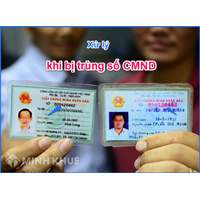 Xử lý trường hợp chứng minh nhân dân bị trùng như thế nào?