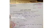 Thẩm quyền ký và đóng dấu vào giấy chứng sinh?