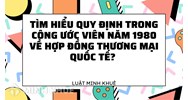 Quy định của công ước viên năm 1980 về hợp đồng thương mại quốc tế?