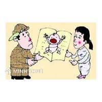 Thủ tục nhận con và làm giấy khai sinh cho con ngoài giá thú?