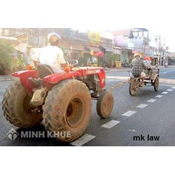 Xử phạt máy cày, máy kéo khi vi phạm giao thông như thế nào?