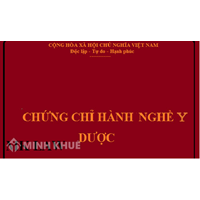 Quy định về thủ tục xin cấp chứng chỉ hành nghề y?