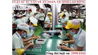 Luật sư tư vấn các vấn đề pháp lý về an toàn vệ sinh lao động trực tuyến