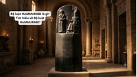 Bộ luật HAMMURABI là gì? Tìm hiểu về Bộ luật HAMMURABI?