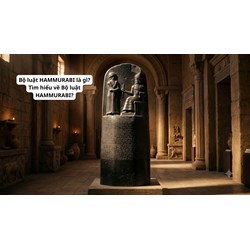 Bộ luật HAMMURABI là gì? Tìm hiểu về Bộ luật HAMMURABI?
