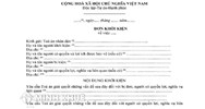 Đơn khởi kiện là gì? Ai có quyền làm đơn khởi kiện?