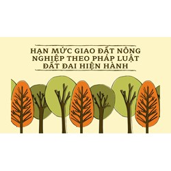 Hạn mức giao đất nông nghiệp bao nhiêu theo Luật đất đai 2024?