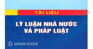 Lý luận nhà nước và pháp luật nghiên cứu về vấn đề gì?