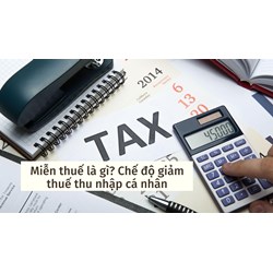 Miễn thuế là gì ? Chế độ giảm thuế thu nhập cá nhân 