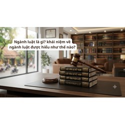 Ngành luật là gì? khái niệm về ngành luật được hiểu như thế nào?