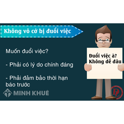 Quy định bộ luật lao động về việc xin thôi việc.