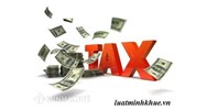 Các vấn đề về thuế khi khai báo đăng kí kinh doanh online ?