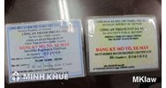 Thủ tục đăng ký xe máy khi mất giấy tờ gốc của xe ? Cấp lại đăng ký xe bị mất