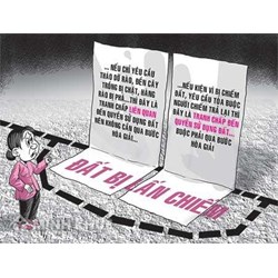 Mức phạt hành chính đối với hành vi lấn, chiếm đất