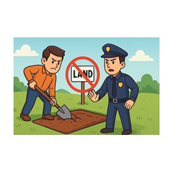 Chiếm đất là gì? Hành vi lấn chiếm đất đai bị phạt bao nhiêu tiền?