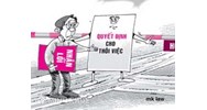 Cho thôi việc do thay đổi cơ cấu tổ chức và vì lý do kinh tế có vi phạm?