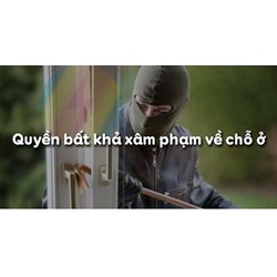 Thế nào là xâm phạm chỗ ở của công dân?