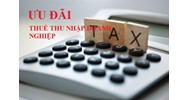 Chính sách ưu đãi về thuế khi doanh nghiệp tham gia hoạt động bảo vệ môi trường ?