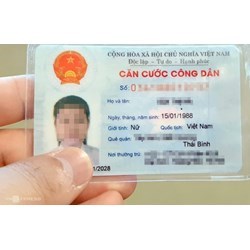 Thủ tục hành chính căn cước công dân do cấp tỉnh thực hiện