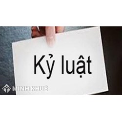 Quy định về xử lý kỷ luật bằng hình thức nhắc nhở bằng văn bản ? Cách viết đơn xin nghỉ việc ?