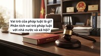 Vai trò của pháp luật là gì? Phân tích vai trò pháp luật với nhà nước và xã hội?