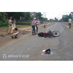 Dấu vết của phương tiện giao thông trong điều tra hình sự được ghi nhận thế nào ?