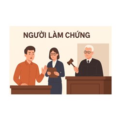 Người làm chứng trong vụ án hình sự là gì?