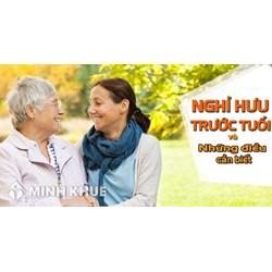 Viên chức nghỉ hưu trước tuổi theo quy định của pháp luật