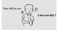 Quyền thay đổi họ, thay đổi tên của cá nhân.
