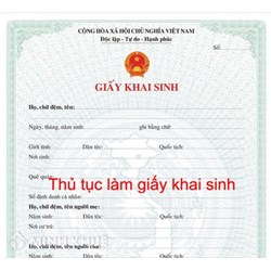 Thủ tục đăng ký khai sinh, đăng ký khai tử? Không đăng ký khai sinh, khai tử có bị phạt không?