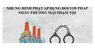 Các hình phạt đối với pháp nhân thương mại phạm tội theo BLHS