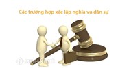 Nghĩa vụ dân sự phát sinh dựa trên những căn cứ nào?
