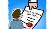 Phạt vi phạm hợp đồng là gì? So sánh với bồi thường thiệt hại