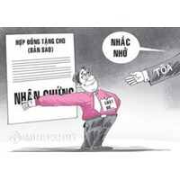 Hợp đồng tặng cho tài sản có hiệu lực khi nào?