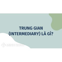 Trung gian (INTERMEDIARY) là gì ?
