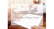 Điều khoản phạt (PENALTY CLAUSE) là gì ?