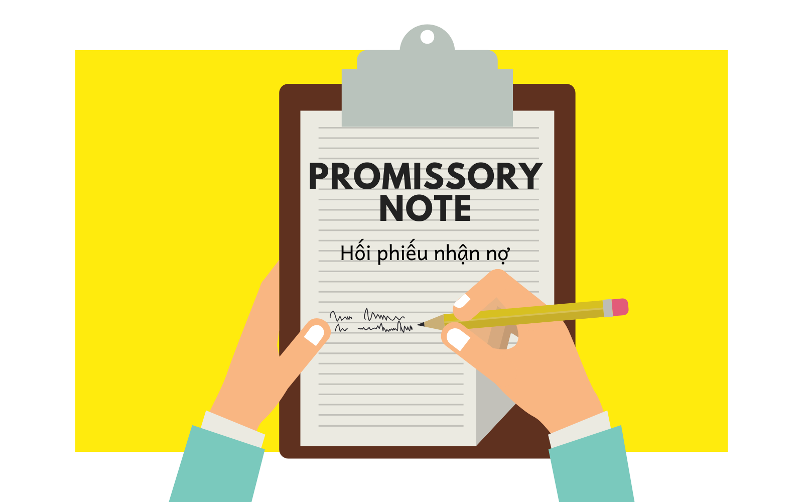 Giấy nợ (PROMISSORY NOTE) là gì? Sự khác nhau Bill of Exchange và ...