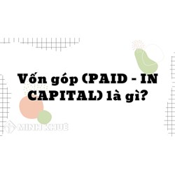 Vốn góp (PAID - IN CAPITAL) là gì? Ví dụ và hình thức vốn góp