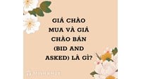 Giá chào mua và giá chào bán (BID AND ASKED) là gì ?