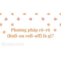 Phương pháp rô-rô (Roll-on roll-off) là gì ?
