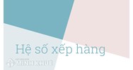 Hệ số xếp hàng (Stowage factor) là gì ?
