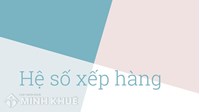 Hệ số xếp hàng (Stowage factor) là gì ?