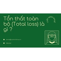 Tổn thất toàn bộ (Total loss) là gì ?